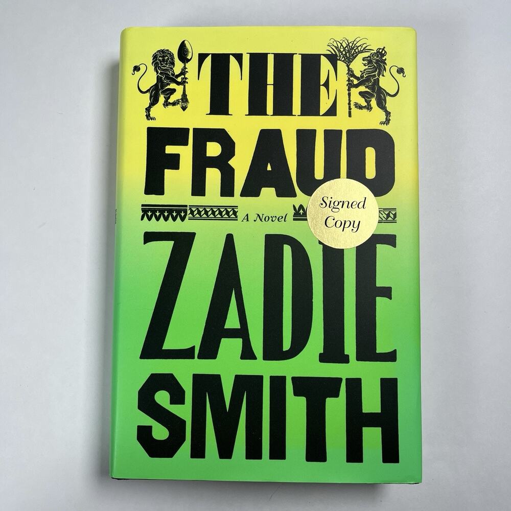 Signed Zadie Smith The Fraud 1st Edition Hardcover Book 2023 Penguin Press